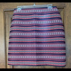 Women’s Loft skirt, 19 inch length.